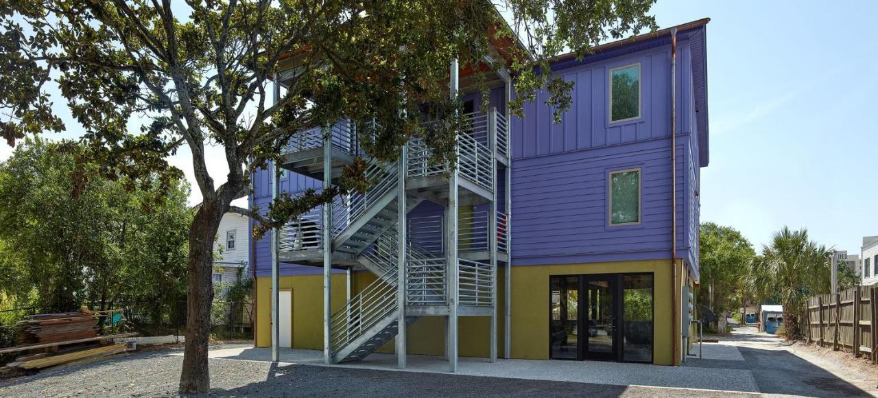 Folly Vacation Perfect Purple Palace Apt A Folly Beach Exteriér fotografie
